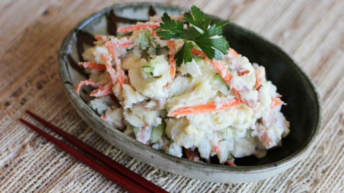 Картофельный салат по-японски Картофельный салат по-японски