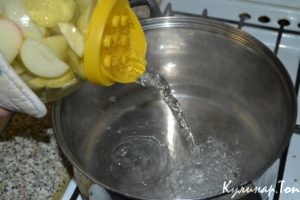 Компот из яблок