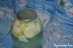 Компот из яблок