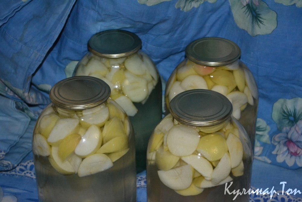 Компот из яблок