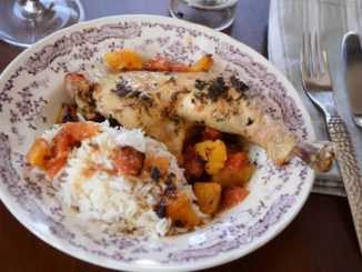 Куриные ножки с апельсинами