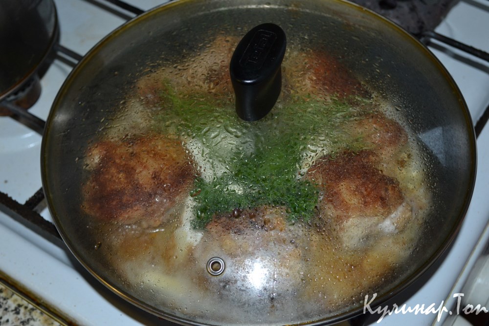 Курица в дижонской горчице