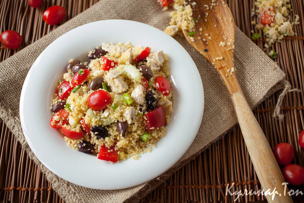 Кускус с курицей