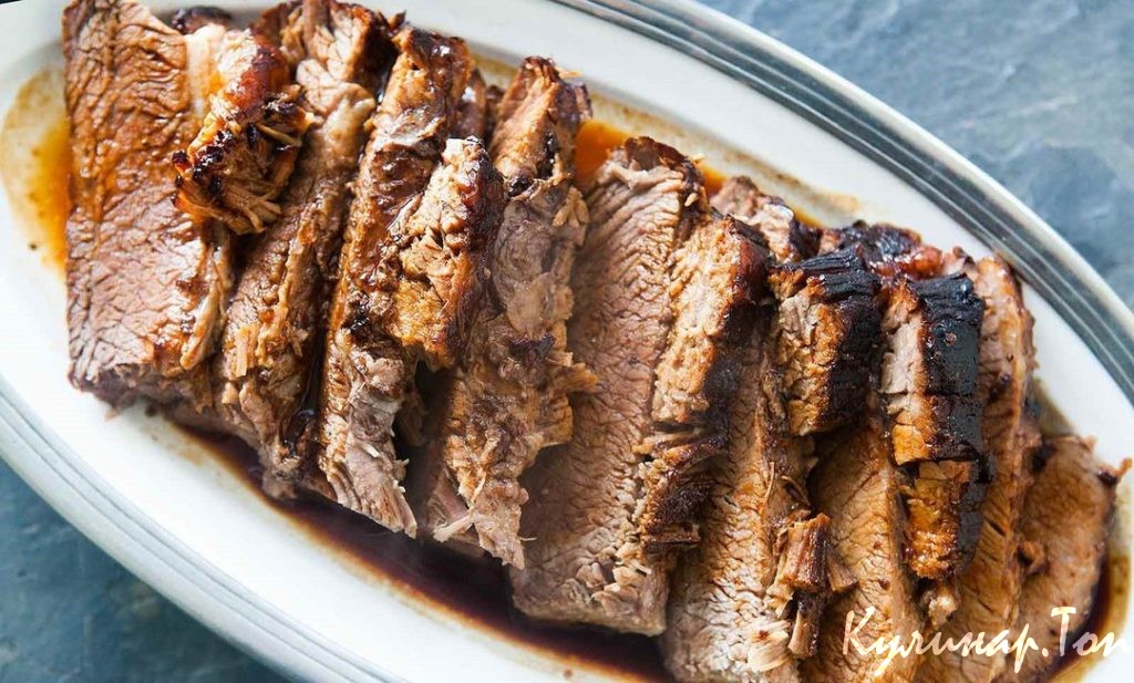 Мясо в фольге в духовке
