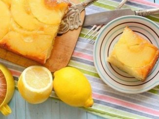 Пирог с консервированным ананасом
