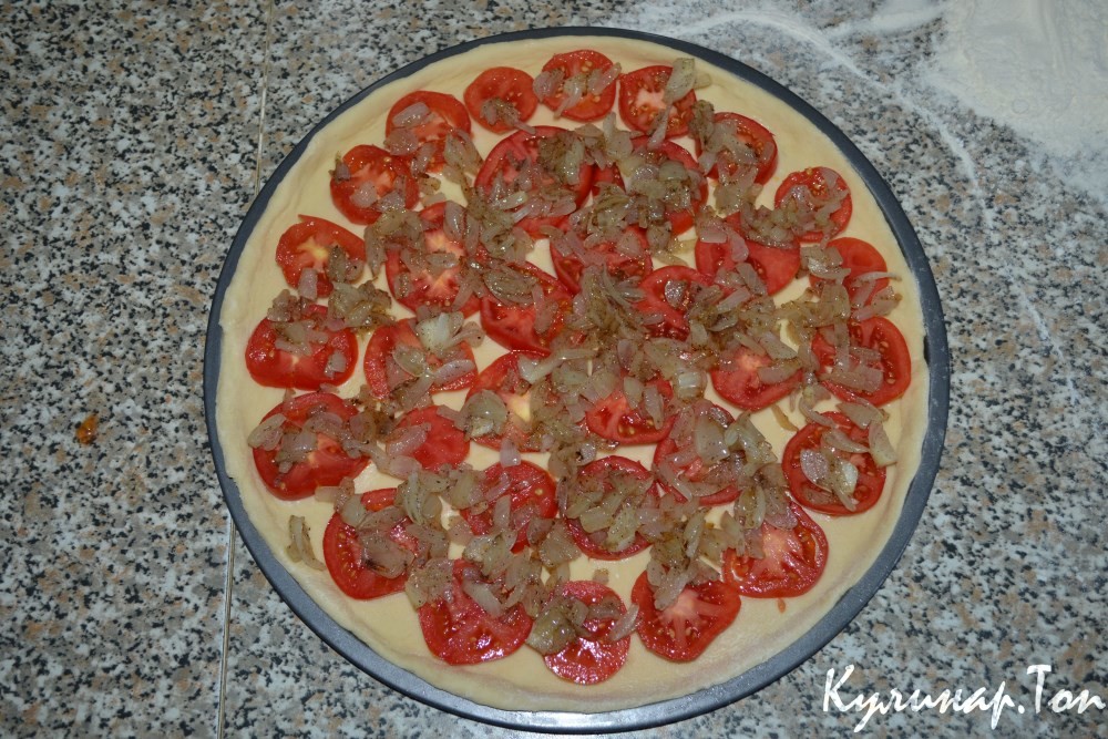 Пицца с анчоусами