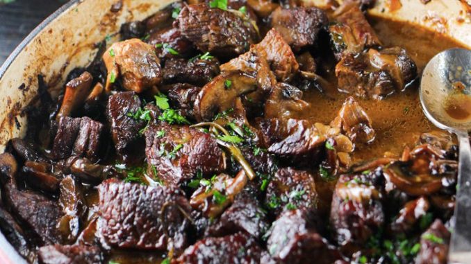 Рагу с мясом и грибами Рагу с мясом и грибами