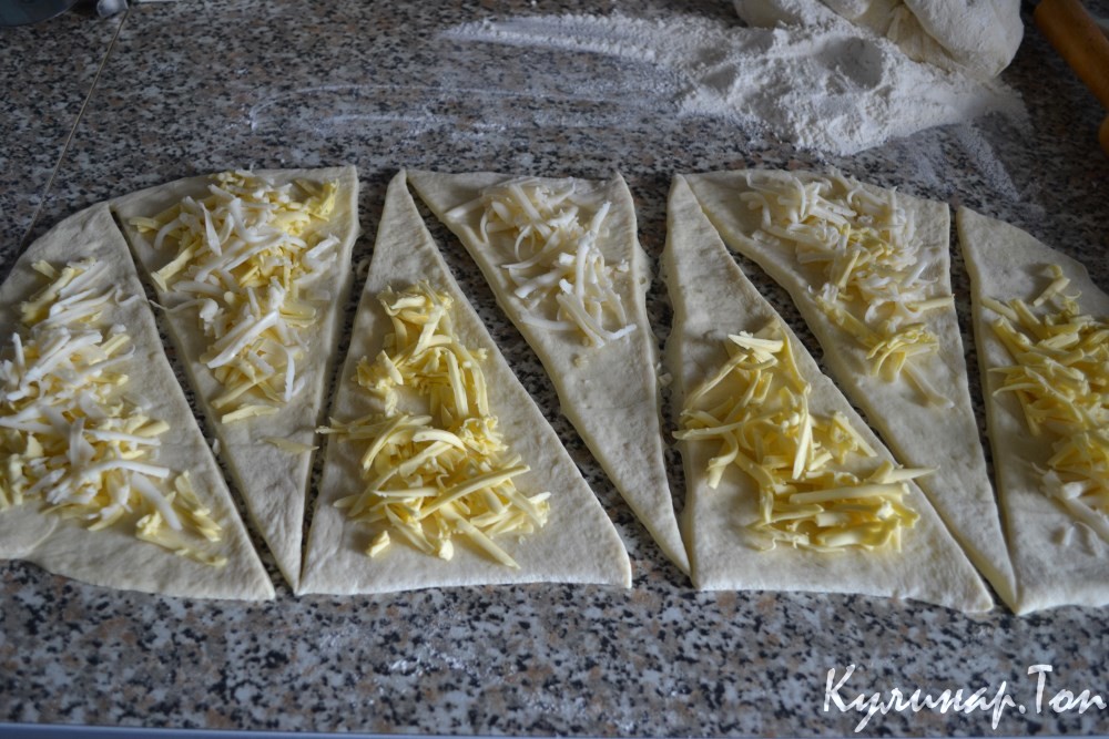 Рогалики с сыром