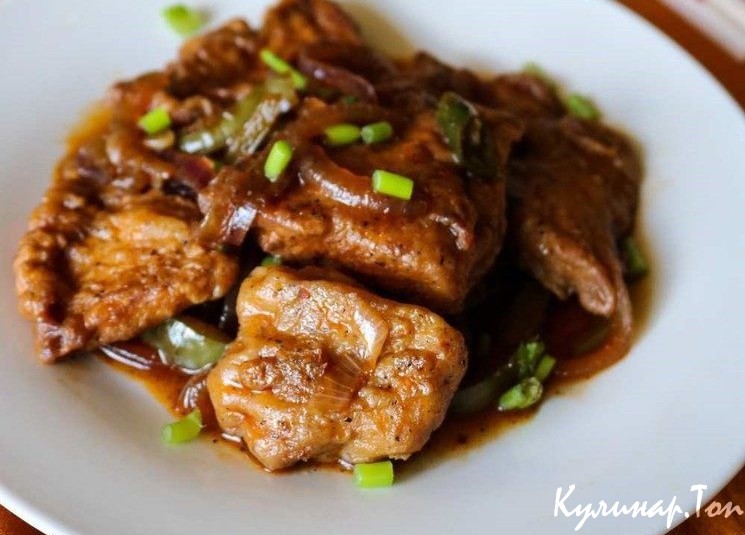 Рыба с луком