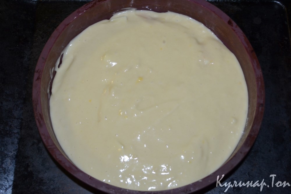 Шарлотка на кефире