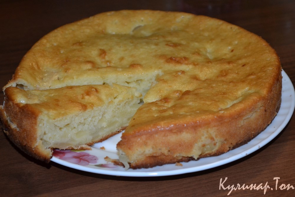 Шарлотка на кефире