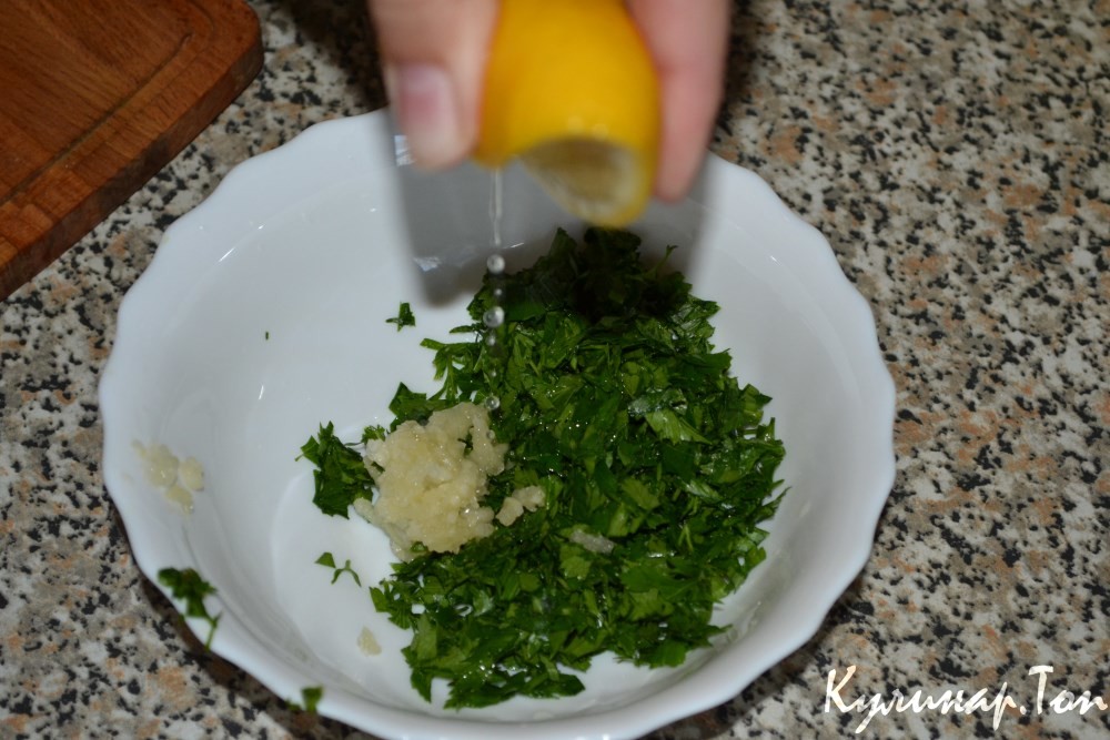 Скумбрия с лимоном