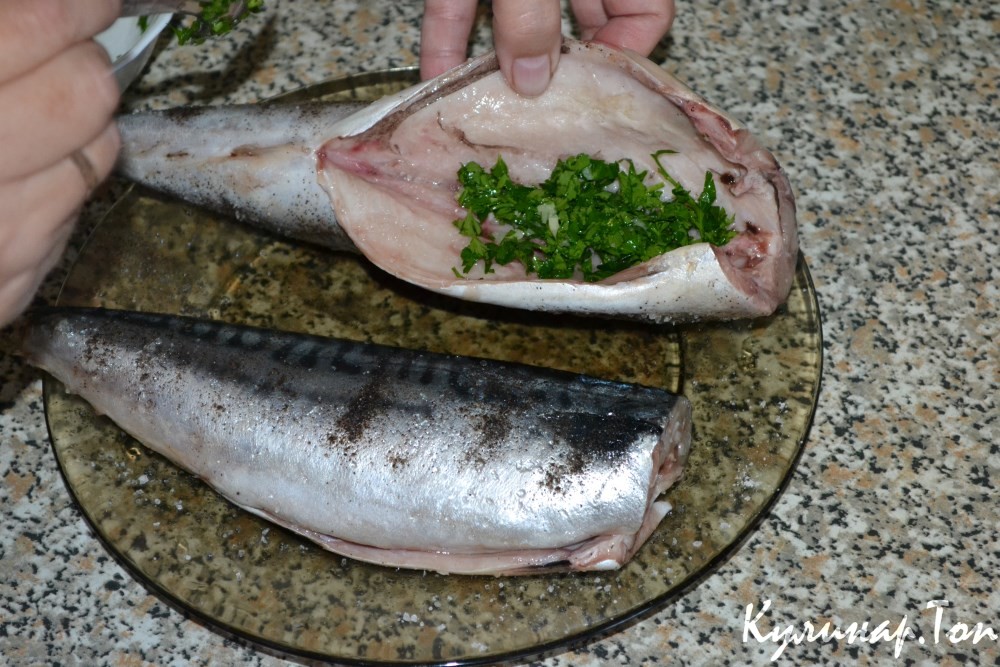 Скумбрия с лимоном