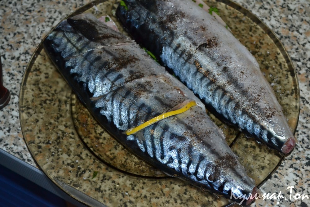 Скумбрия с лимоном