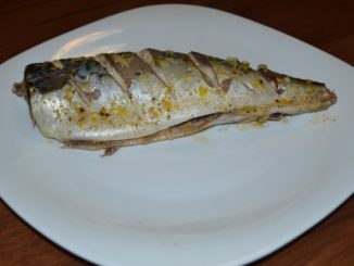 Скумбрия в апельсиново-йогуртовом соусе
