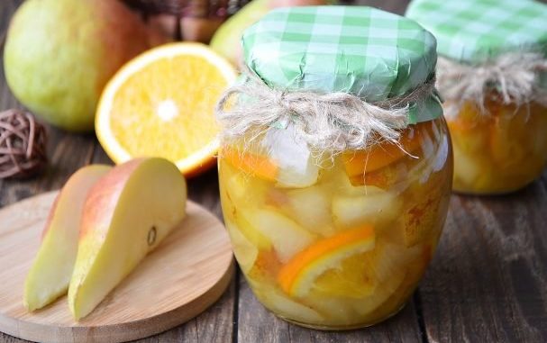 Варенье из груш с апельсином Варенье из груш с апельсином