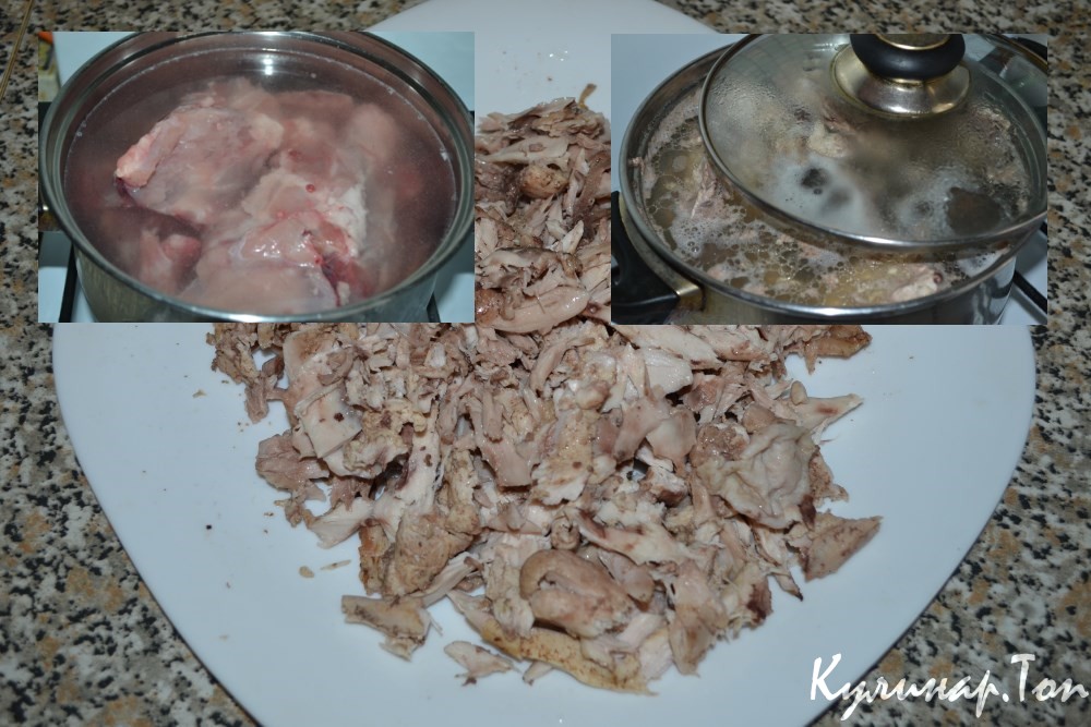 Жаркое с курицей и нутом
