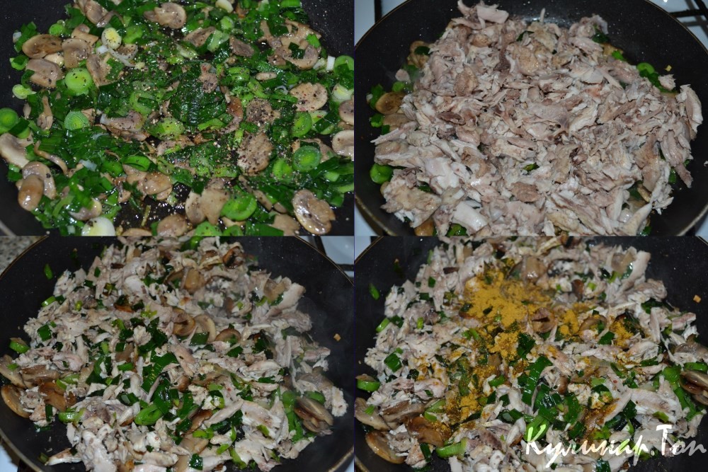 Жаркое с курицей и нутом