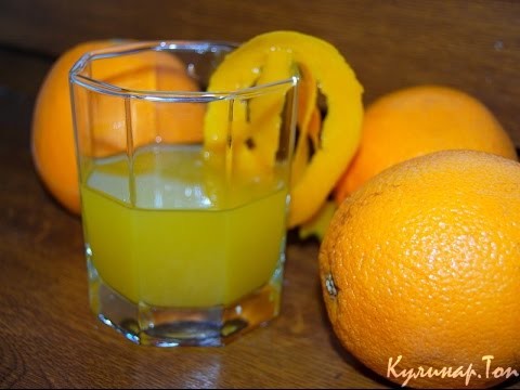 Апельсиновая настойка Апельсиновая настойка