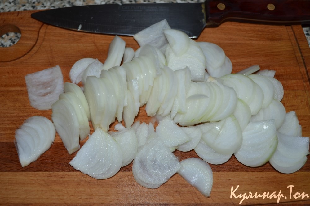 Булгур с курицей и овощами