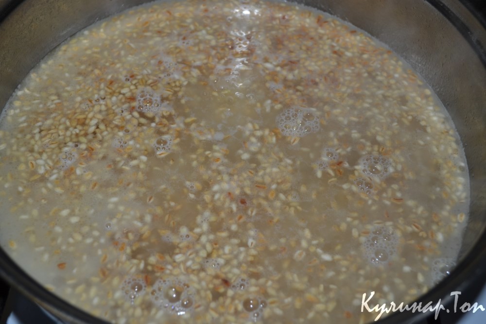 Булгур с курицей и овощами