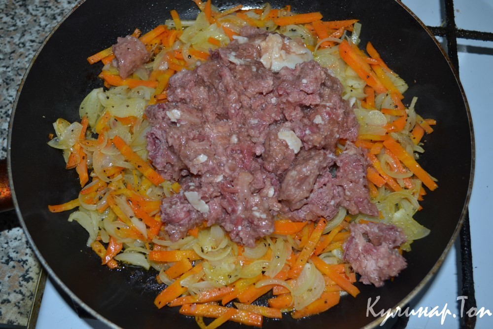 Гречка по-купечески с тушенкой