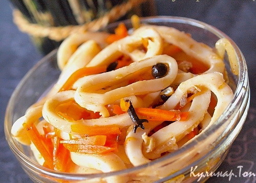 Кальмары в маринаде Кальмары в маринаде в мультиварке