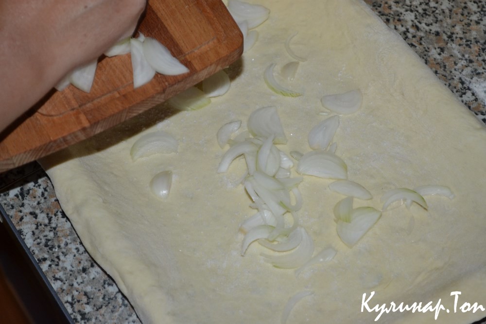 Пирог с картофелем и мясом