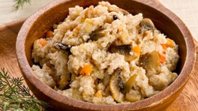 Каша ячневая, запеченная с грибами Каша ячневая, запеченная с грибами