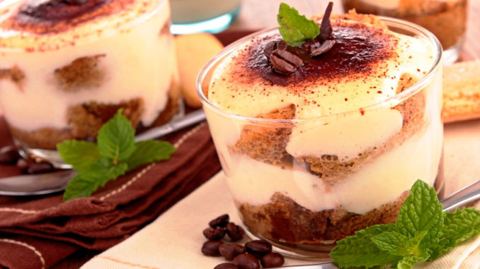 Кофейный десерт с маскарпоне Кофейный десерт с маскарпоне
