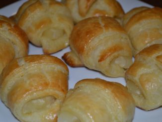 Круассаны с ананасом