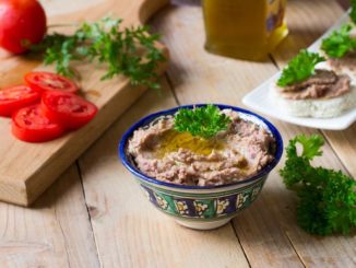 Паштет из баклажанов и грибов