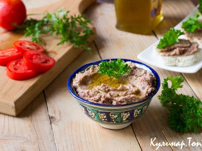 Паштет из баклажанов и грибов
