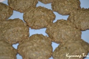 Печенье из овсяной муки и хлопьев