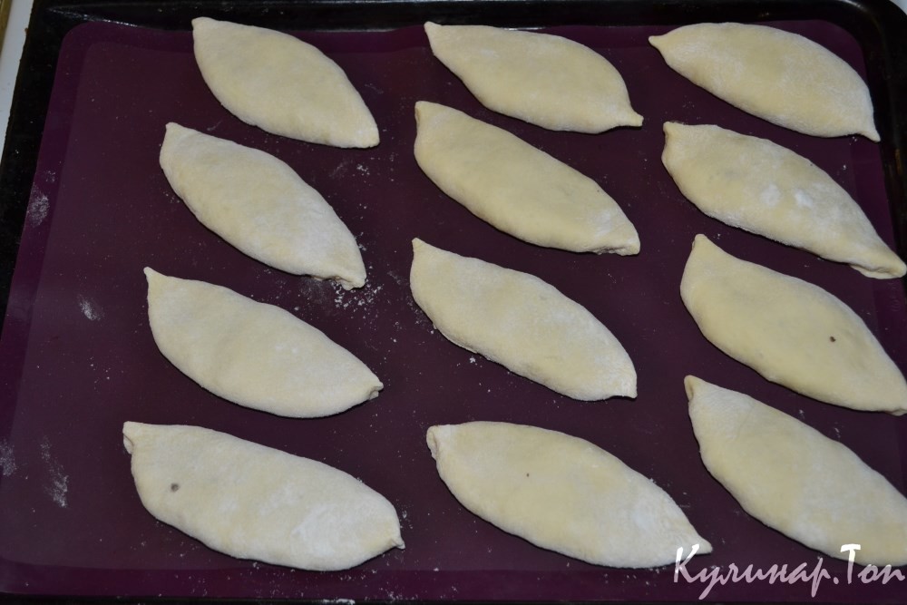 Пирожки с ливером в духовке
