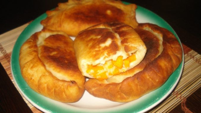 Пирожки с тыквой, морковью и курагой Пирожки с тыквой, морковью и курагой