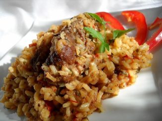 Плов с ребрышками