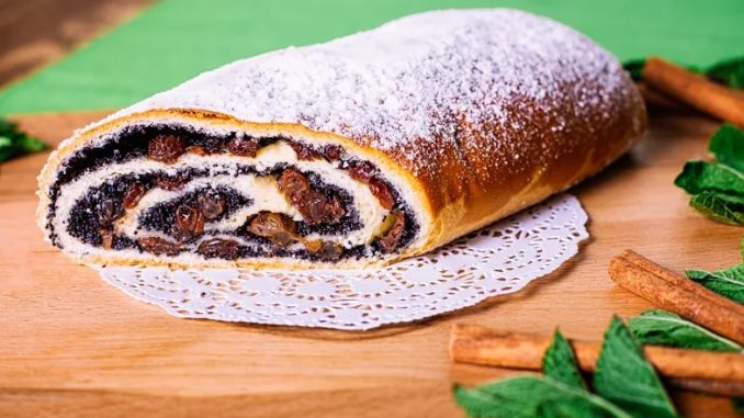 Рулет с маком и изюмом Рулет с маком и изюмом