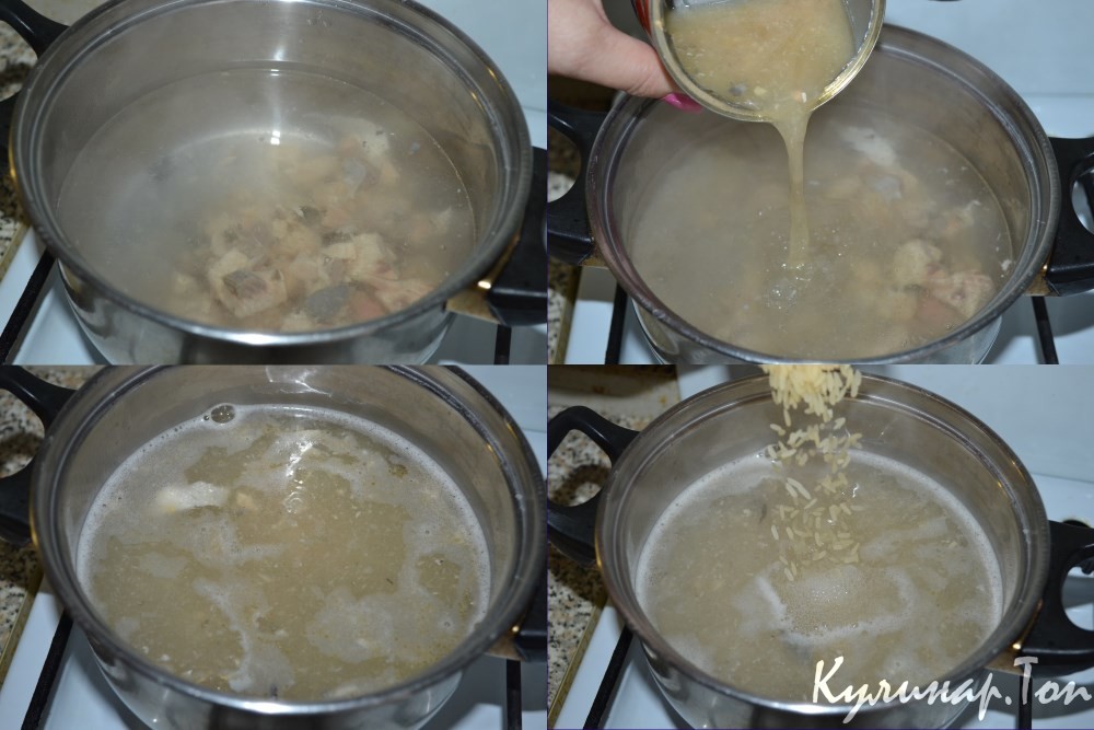 Рыбный супчик из горбуши