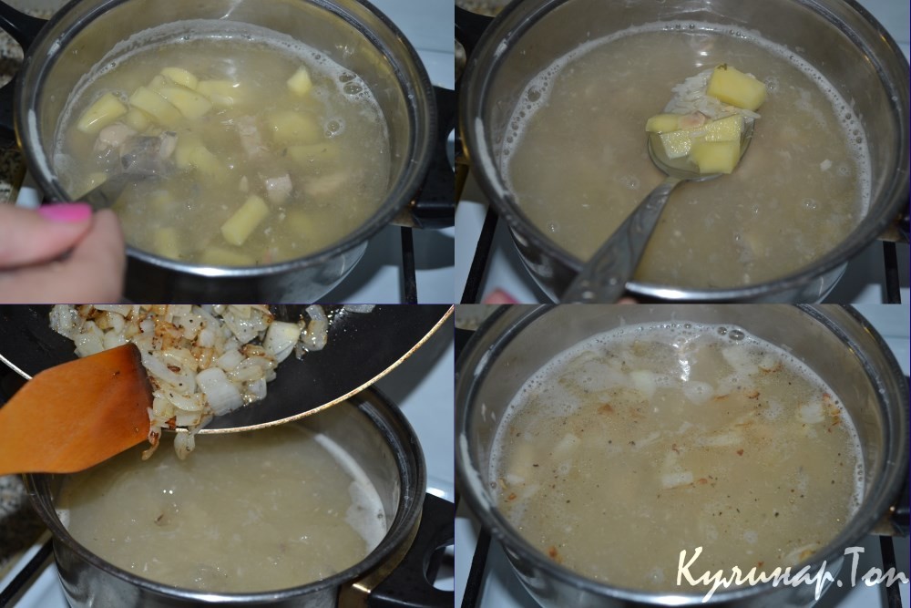 Рыбный супчик из горбуши