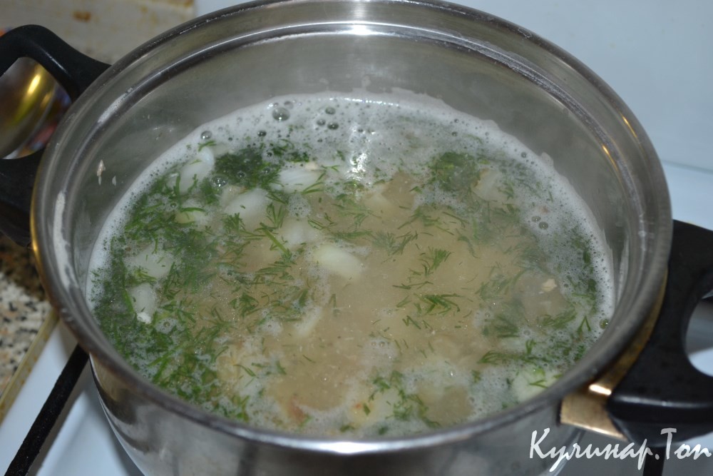 Рыбный супчик из горбуши