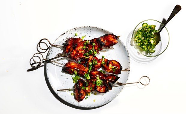Sweet-and-Spicy-Bacon-With-Scallion–Ginger-Relish