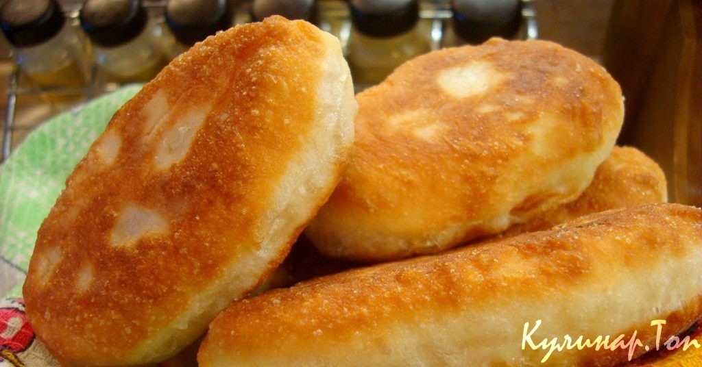 Жареные пирожки с картофелем