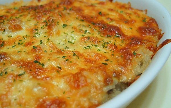 Запеканка из языка с овощами и сыром Запеканка из языка с овощами и сыром