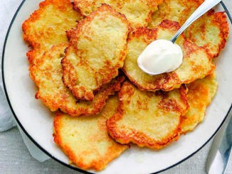 Драники с луком