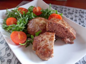 Котлеты свиные с овощами