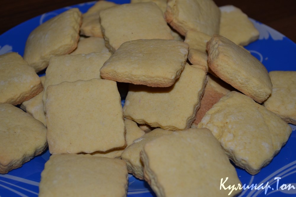 Кукурузное печенье на рассоле