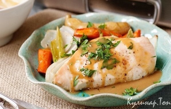 Куриная грудка с овощами Куриная грудка с овощами