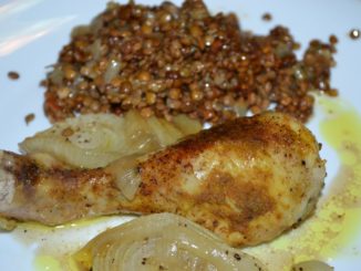 Курица с апельсином
