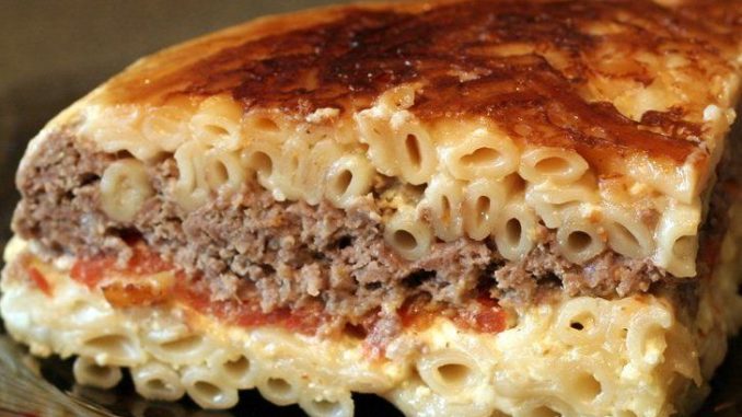 Макаронник с мясом Макаронник с мясом